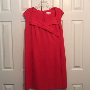 A-line cap sleeve dress
